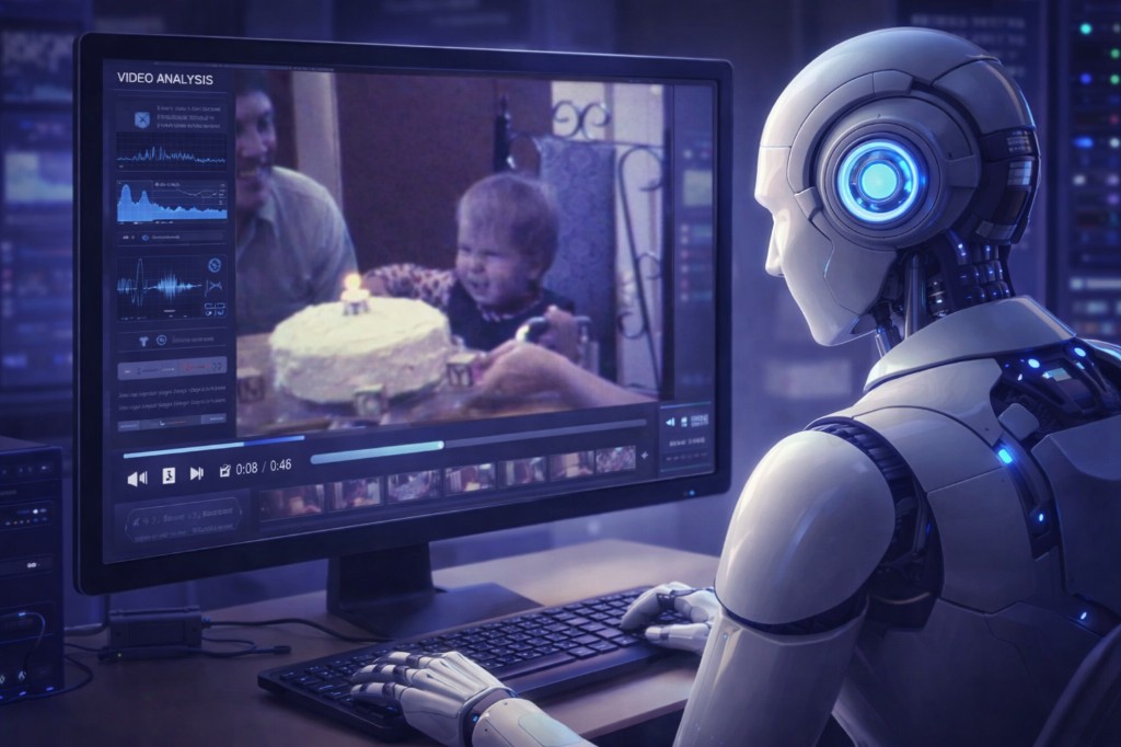 AI analyzes your video scenes